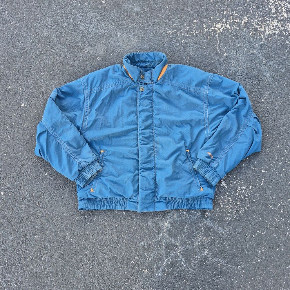 Vintage Roffe Men’s Large Navy Ski Jacket USA Made Union 90s